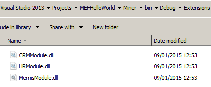 managed extensibility framework hello world 08