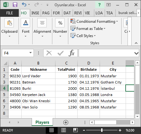 tek fotoluk ipucu 117 linqtoexcel ile hello world 01