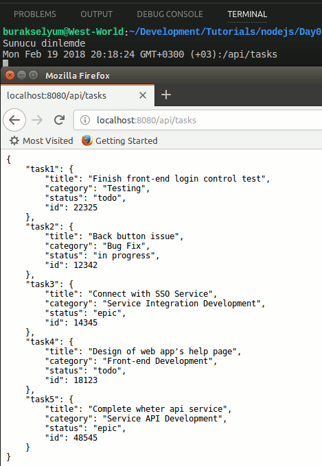 express api hizmetini heroku uzerine tasimak 01