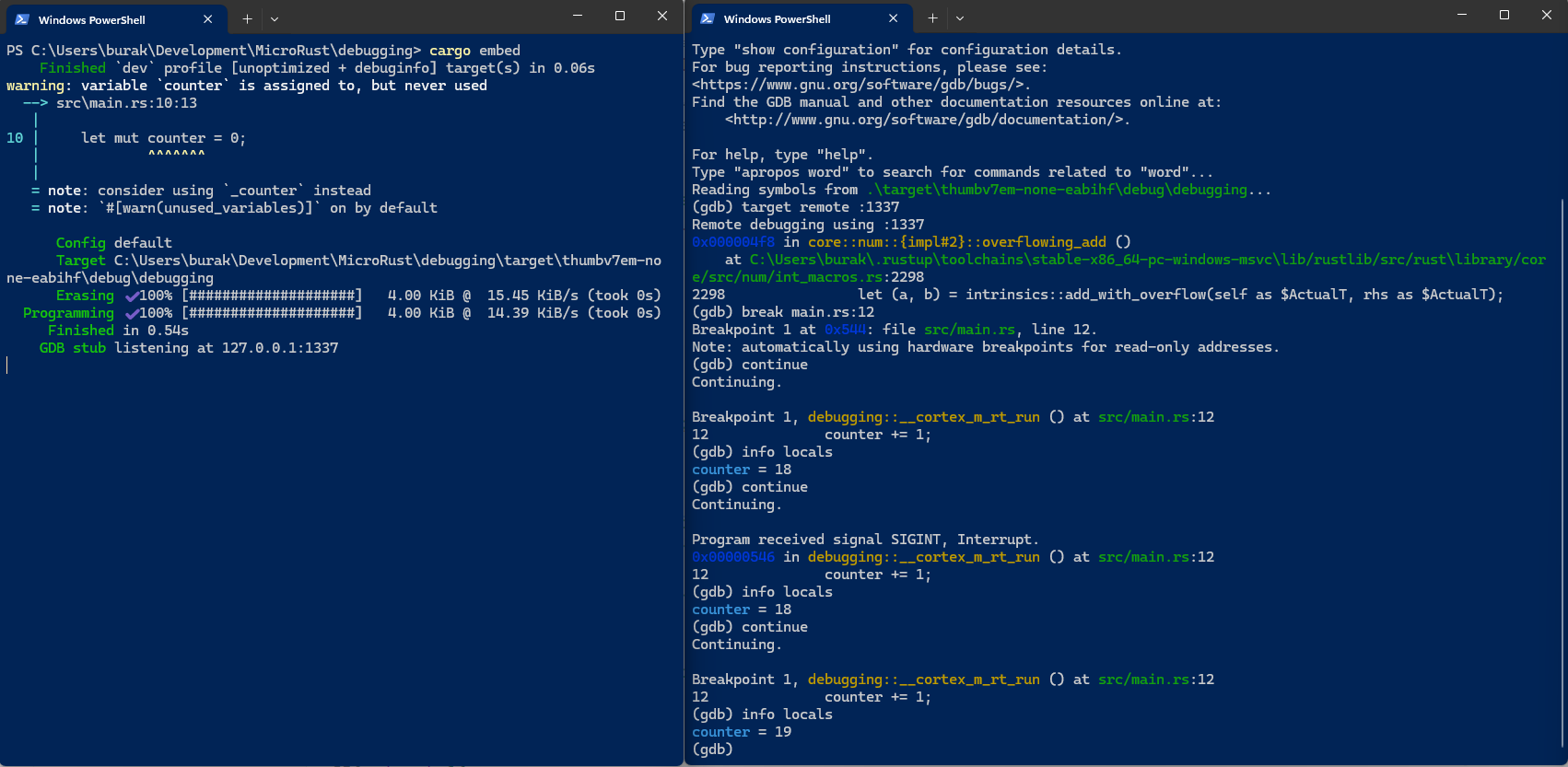 Debugging